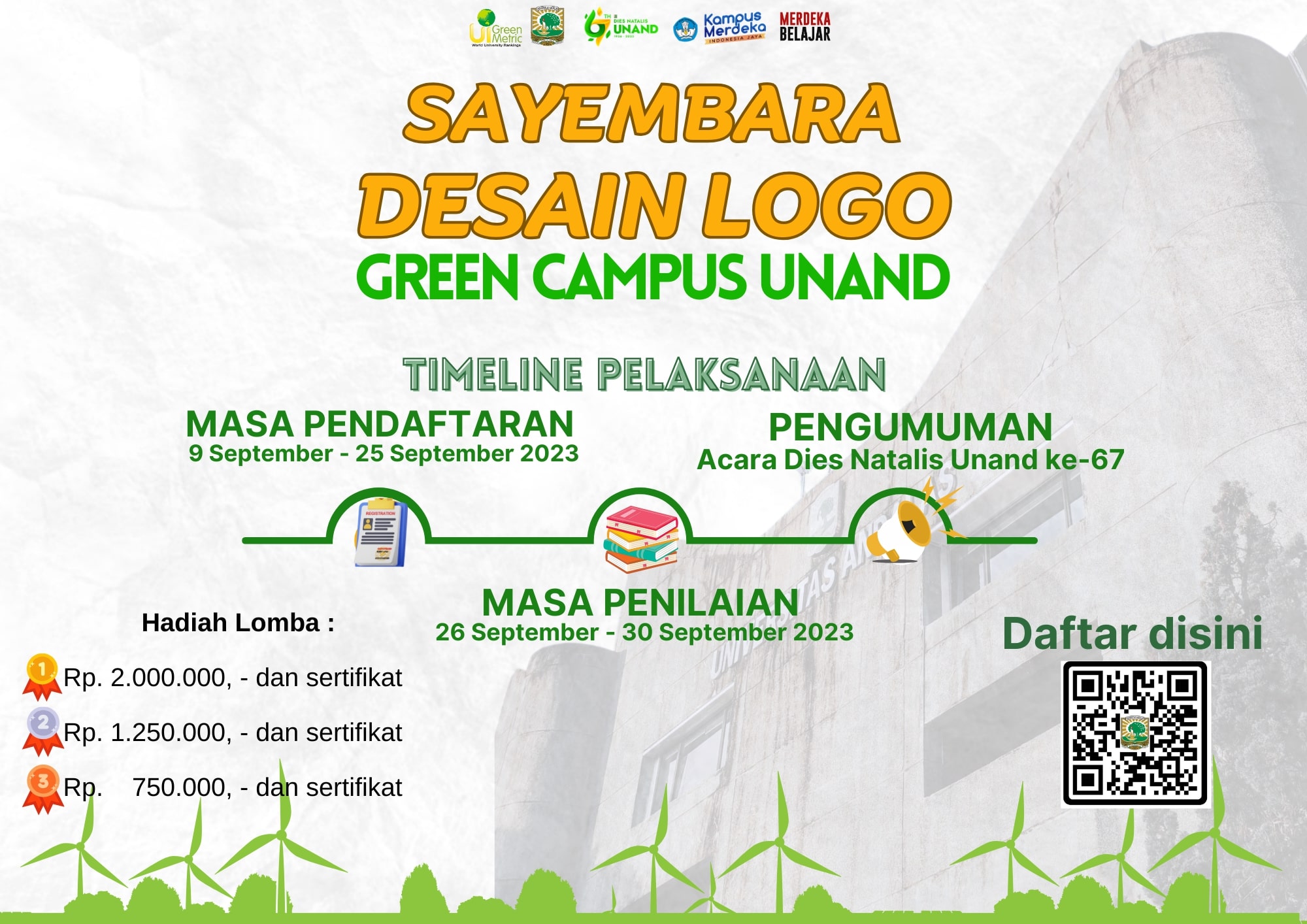 Sayembara Logo Green Campus Universitas Andalas